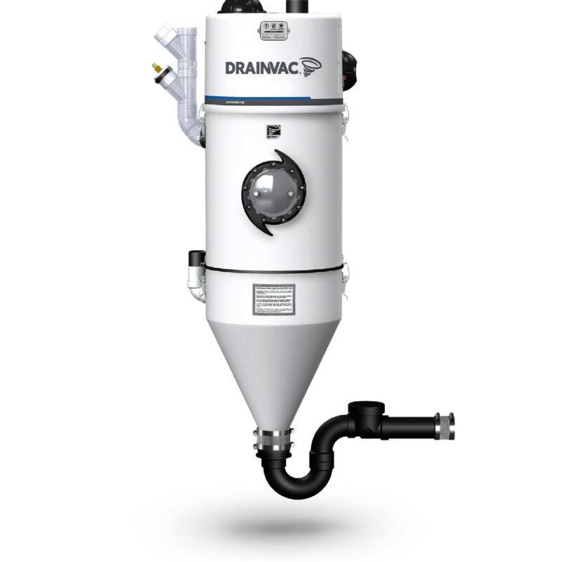 Centrale DRAINVAC DF2A310, Bi-moteur, 'Eau & Poussière', à vidange automatique