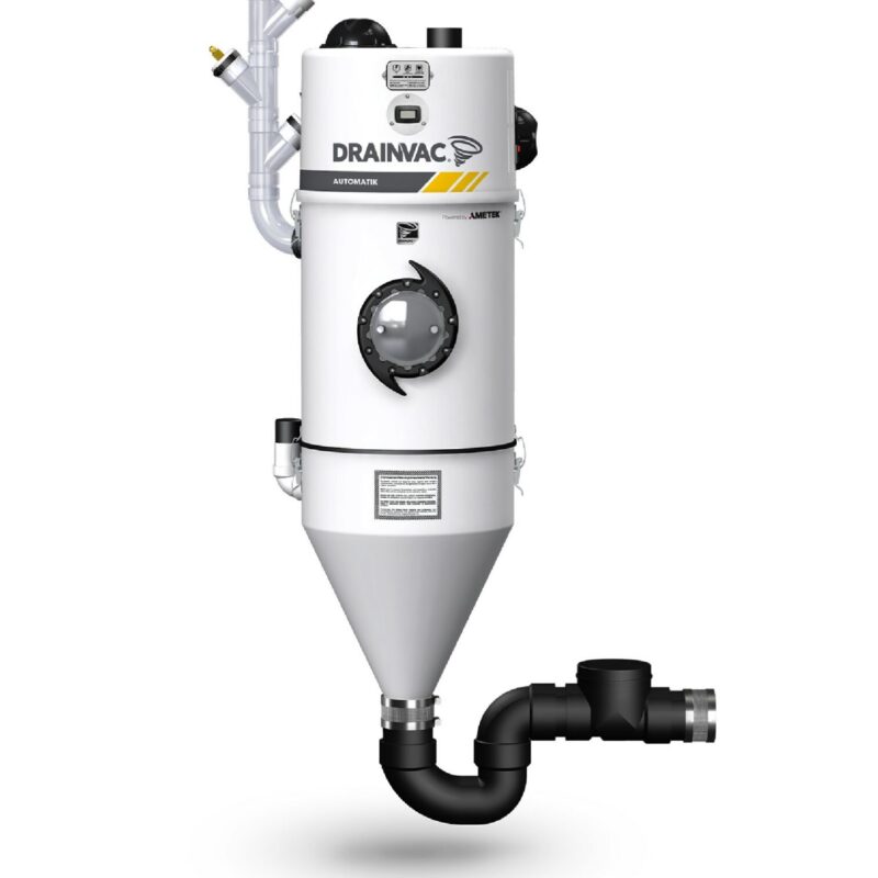 Centrale DRAINVAC DF2A31, Bi-moteur, 'Eau & Poussière', à vidange automatique