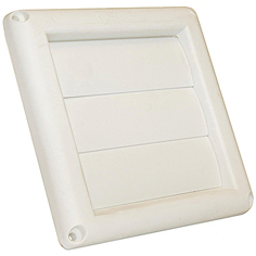 Sortie extérieure - 15cm x 15cm - blanc