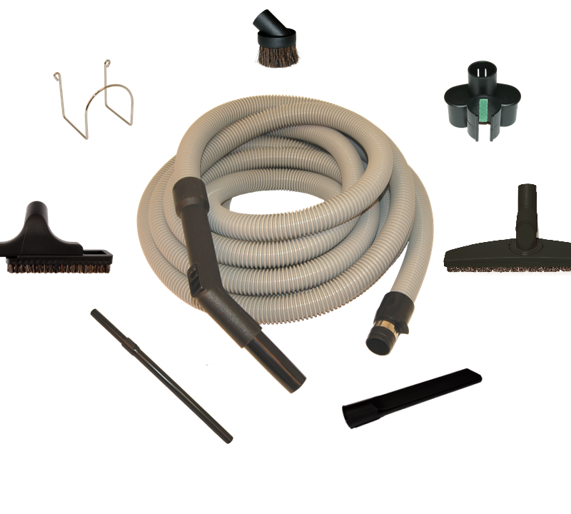 Set de nettoyage Basic Access 'Poussière' avec flexible standard 9.1 m sans bouton ON/OFF + accessoires