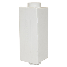 Silencieux carré - blanc