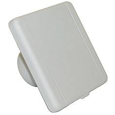 Prise carrée en métal - couleur au choix (RAL)