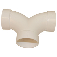 Coude 3 directions (Y) - blanc - f/f/f