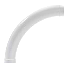 Coude 90° HAH - Blanc