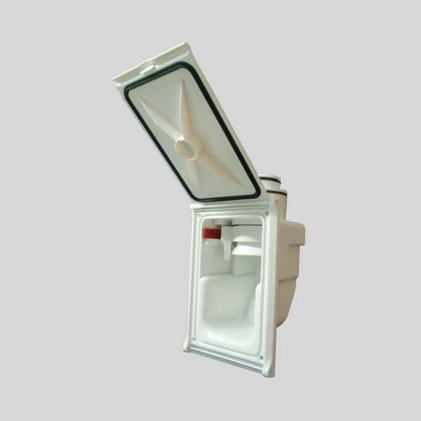 Prise complète HAH Retraflex H3 - Blanc