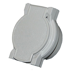 Prise utilitaire - 24V - blanche