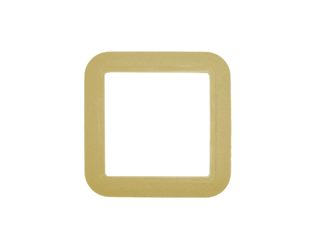 Cadre pour prise TUY - amande