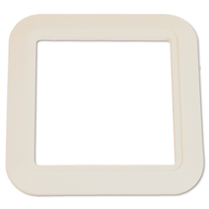 Cadre pour prise TUY-30-1- blanc